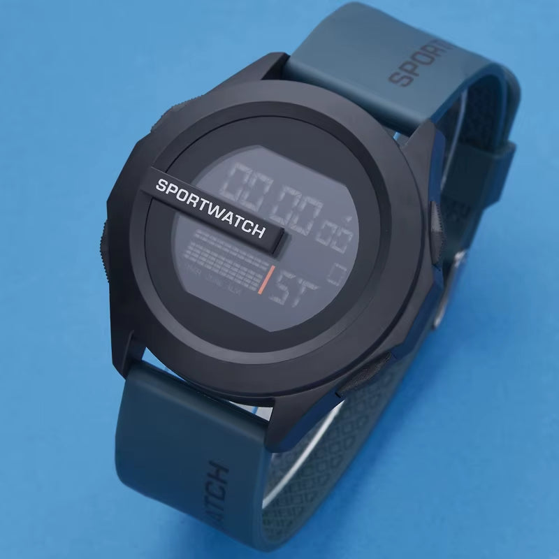 -Reloj Deportivo Digital De Lujo Para Hombre, Cronómetro Luminoso Con Fecha Y Semana, Original, Resistente Al Agua, Envío Gratis