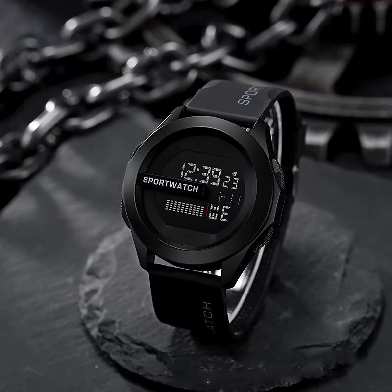 -Reloj Deportivo Digital De Lujo Para Hombre, Cronómetro Luminoso Con Fecha Y Semana, Original, Resistente Al Agua, Envío Gratis