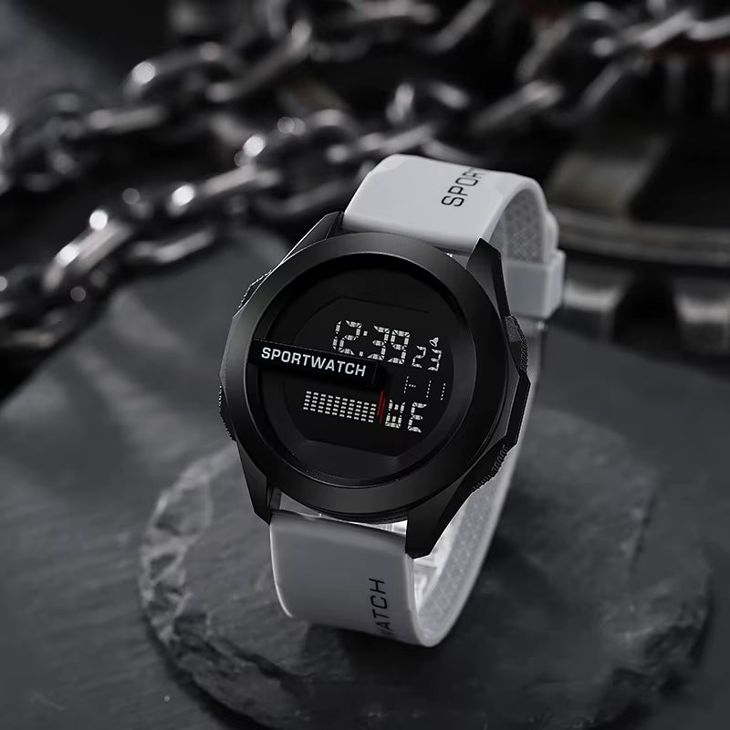 -Reloj Deportivo Digital De Lujo Para Hombre, Cronómetro Luminoso Con Fecha Y Semana, Original, Resistente Al Agua, Envío Gratis